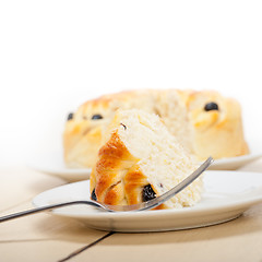 Image showing blueberry bread cake dessert 