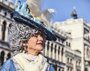 Image showing Disguised Woman