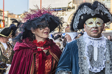 Image showing Disguised Couple