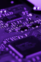 Image showing Electronic circuit board