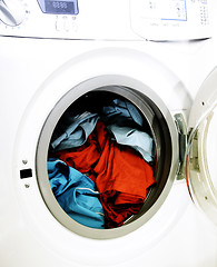 Image showing Clothes in laundry