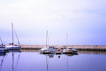 Image showing Sailing boats