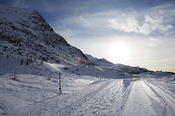 Image showing Mountain landscape in the Austrian Alps