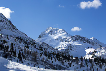 Image showing Mountain landscape in the Austrian Alps