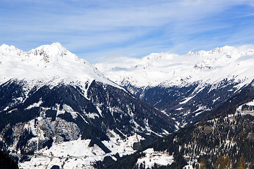 Image showing Mountain landscape in the Austrian Alps