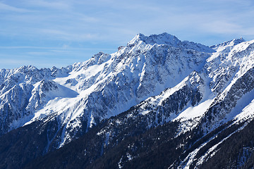 Image showing Border crossing Staller Sattel of Tyrol to Italy