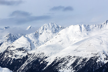 Image showing Mountain landscape in the Austrian Alps