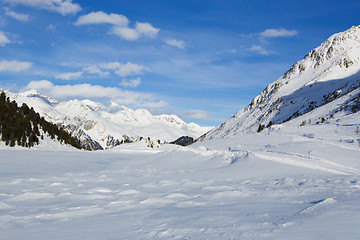 Image showing Mountain landscape in the Austrian Alps