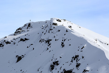 Image showing Mountain landscape in the Austrian Alps