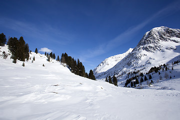 Image showing Mountain landscape in the Austrian Alps