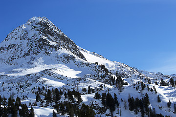 Image showing Border crossing Staller Sattel of Tyrol to Italy