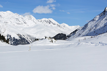 Image showing Mountain landscape in the Austrian Alps