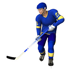 Image showing  Ice hockey Player