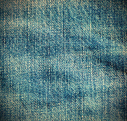 Image showing blue denim background