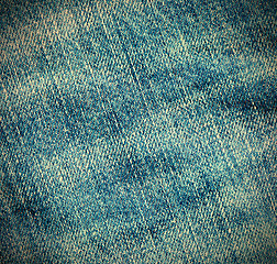 Image showing blue jeans background