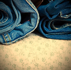 Image showing blue jeans