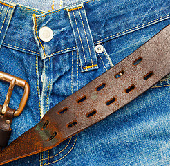 Image showing blue jeans