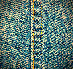 Image showing vintage jeans background