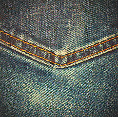 Image showing jeans background