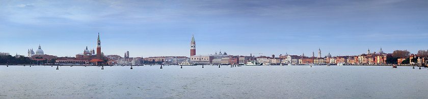 Image showing Panorama of Venice