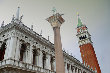 Image showing Column of San Todaro in Venice