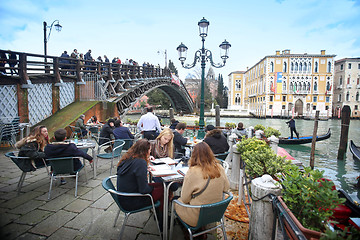 Image showing Ponte dell Academia in Venice