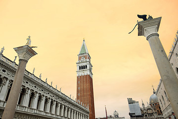 Image showing Columns of San Marco and San Todaro