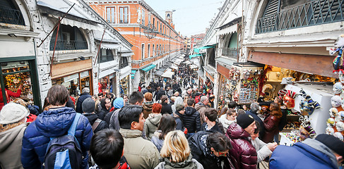 Image showing Rialto markets in Italy