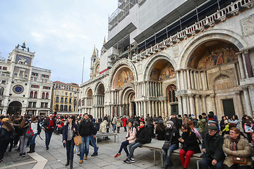 Image showing People on San Marco square