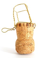 Image showing cork from champagne bottle