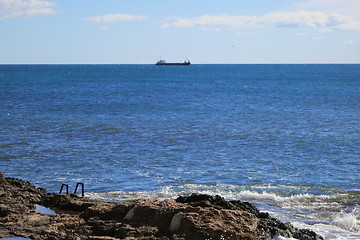 Image showing View from the Mediterranean, Costa Blanca