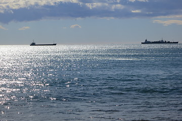 Image showing View from the Mediterranean, Costa Blanca