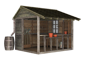 Image showing Potting Shed