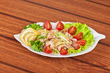 Image showing Seafood salad