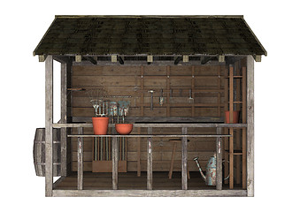 Image showing Potting Shed