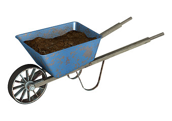 Image showing Wheelbarrow