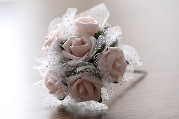 Image showing Bouquet on the table