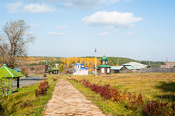 Image showing Churches in Nizhnyaya Sinyachikha.Russia