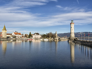 Image showing Harbor of Lindau