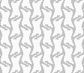 Image showing Repeating ornament vertical dotted stripes