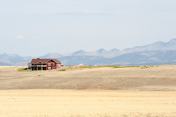 Image showing Montana farmhouse