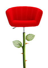 Image showing Red Chair