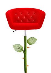 Image showing Red Chair