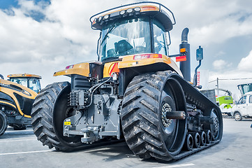 Image showing Agricultural machinery exhibition. Tyumen. Russia