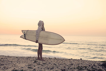 Image showing Surfer Girl