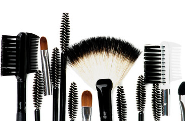 Image showing Make-up Brushes