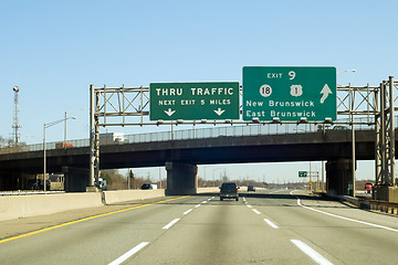 Image showing NJ Turnpike