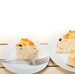 Image showing blueberry bread cake dessert 