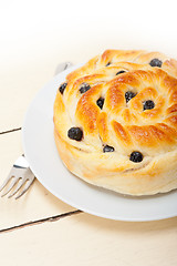 Image showing blueberry bread cake dessert 