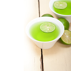 Image showing green lime lemonade 